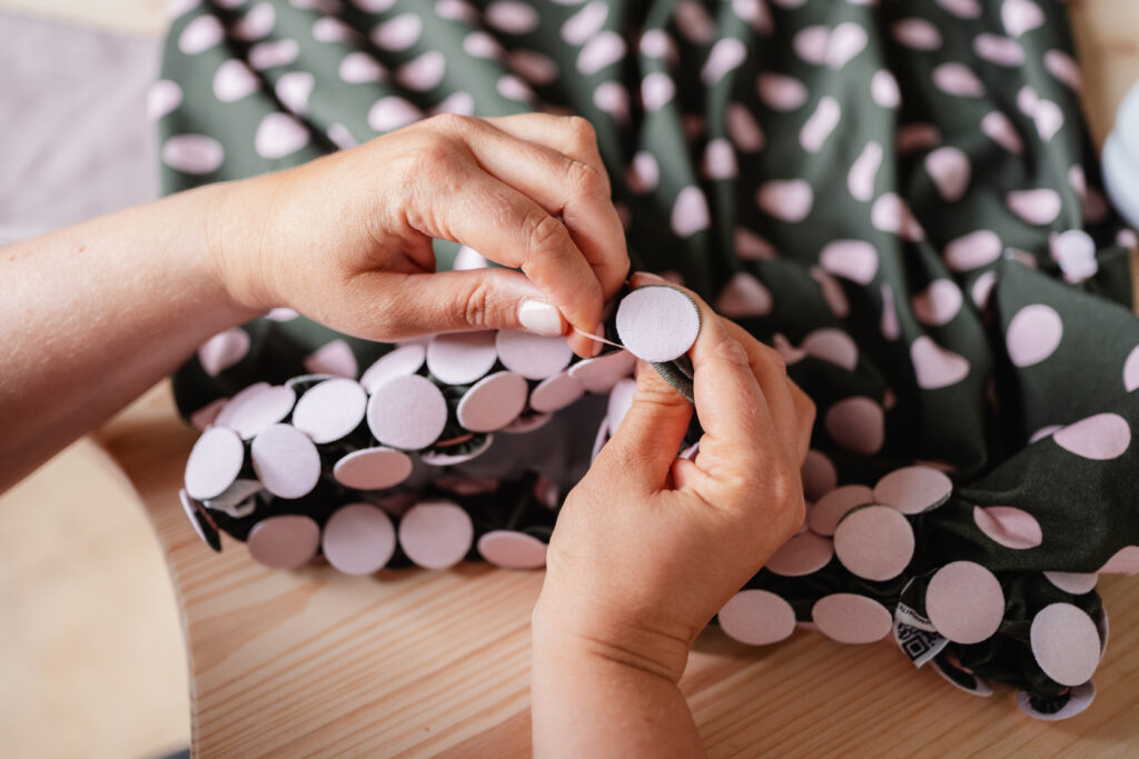 Albers Artwork DIY Projekt zeigt wie Fashion Design geht