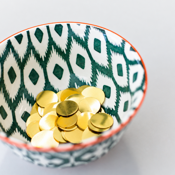 Button Refill Ø 1,5 cm – Gold oder Silber
