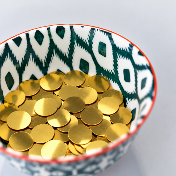 Button Refill Ø 2,0 cm – Gold oder Silber