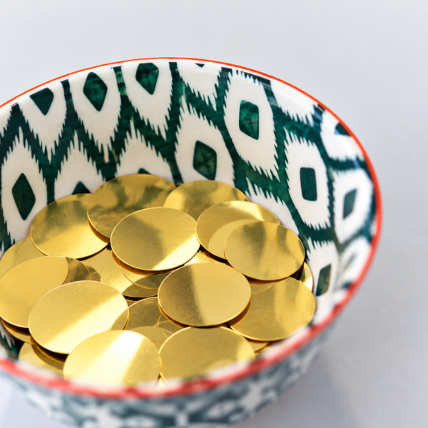 Button Refill Ø 3,0 cm – Gold oder Silber